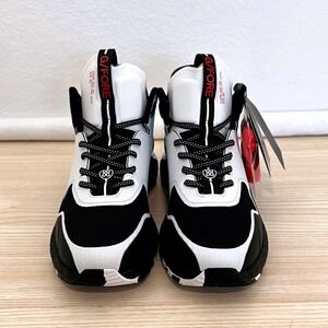 G/Fore GFORE MG4+ Mid Top Spikeless Golf Shoes White Black Men's Sz 8 MSRP $250